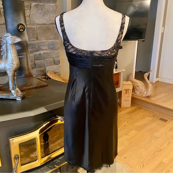 CARMEN MARC VALVO COLLECTION⭐️Black & Nude, Sequined. Size 2🔥STUNNING DRESS ♥️ - Picture 9 of 16